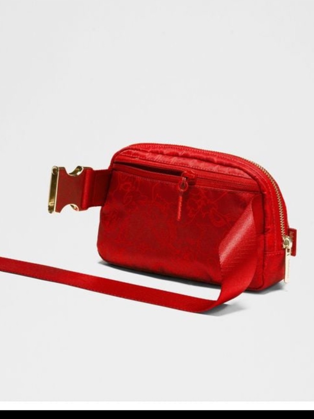 Lululemon Lunar New Year Everywhere Belt Bag 1L Red Gold Year of Snake - Picture 2 of 4